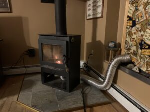 Air Intake System for homesteader wood stove