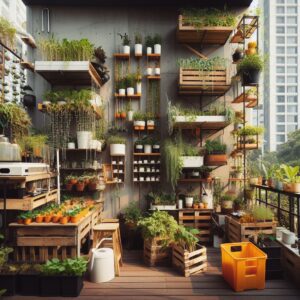 Container Gardening and Vertical Farming