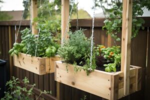 DIY Planter Boxes Hanging Boxes with Plants