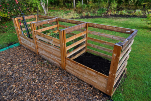 Make a Compost Bin - Three Section Composting System